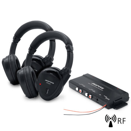 Ampire HP401-SET Ασύρματα Ακουστικά Αυτοκινήτου με Ραδιοπομπό (Σετ)