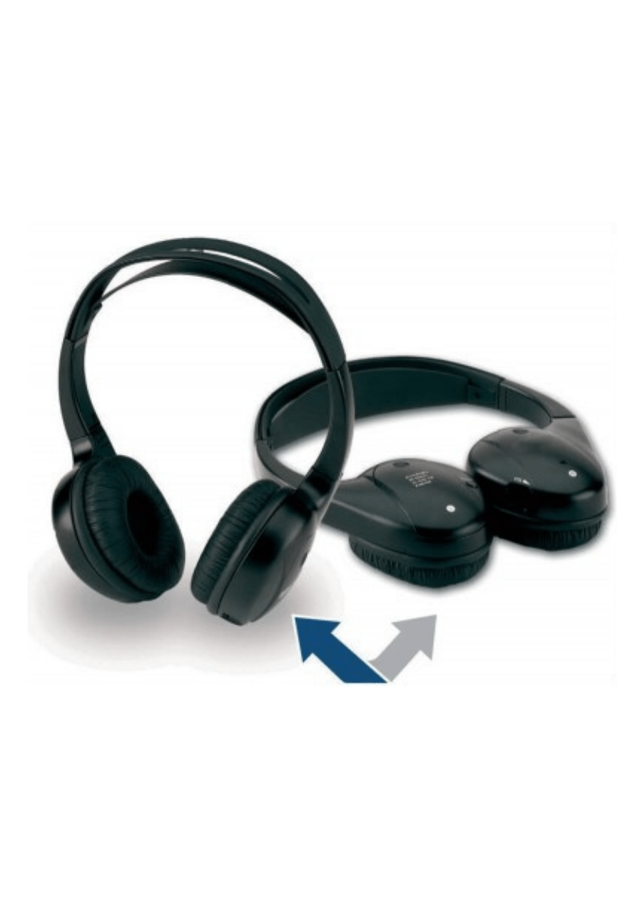 Ampire HP301 Ασύρματα Ακουστικά IR Διπλής πηγής (Τεμάχιο)