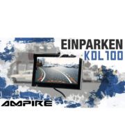 Ampire KDL100 Μαύρη Κάμερα Οπισθοπορείας για Αυτοκίνητα (Τεμάχιο)