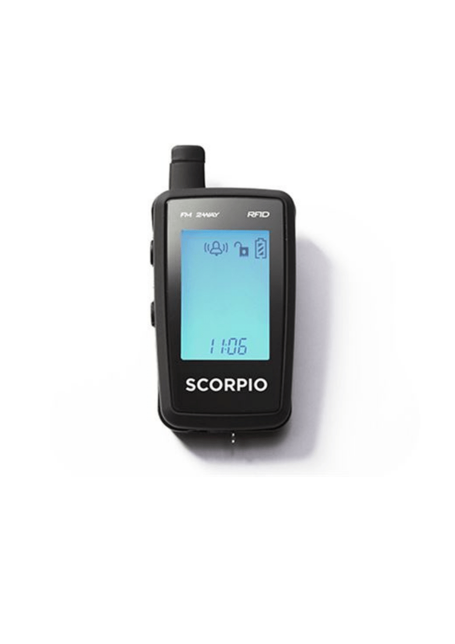 Scorpio SRX-950 Συναγερμός Μηχανής 2-way Premium(Περιλαμβάνει περιμετρικό αισθητήρα SN-5)