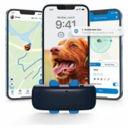 Tractive DOG 4 GPS Pet Tracker Παρακολούθησης Δραστηριότητας Σκύλου Midnight Blue (Τεμάχιο)