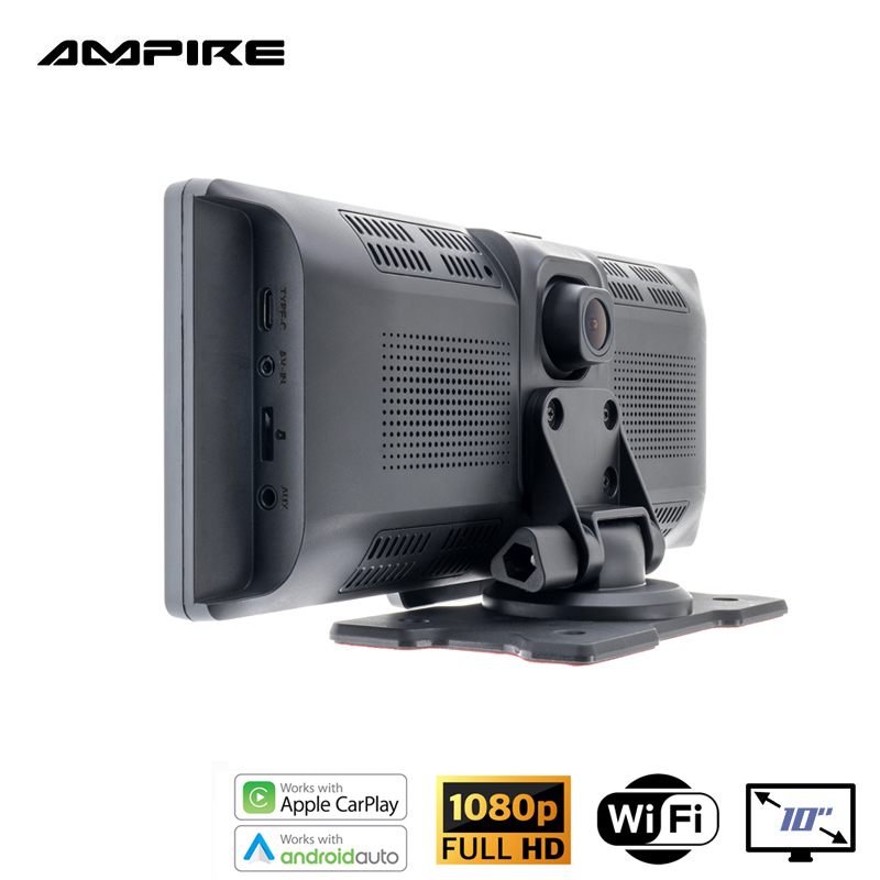 CPM100 AMPIRE Οθόνη Smartphone 10” με AHD Dual Dashcam και Λειτουργία RVC
