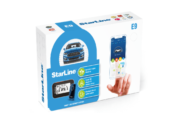 StarLine E9-2-LCD Συναγερμός αυτοκινήτου με 2 tags & LCD χειριστήριο