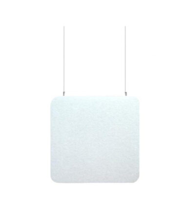 Audiodesigner ECOBAFFLE Square Ηχοαπορροφητικά Πάνελ Οροφής 100x100cm Λευκό (Τεμάχιο)