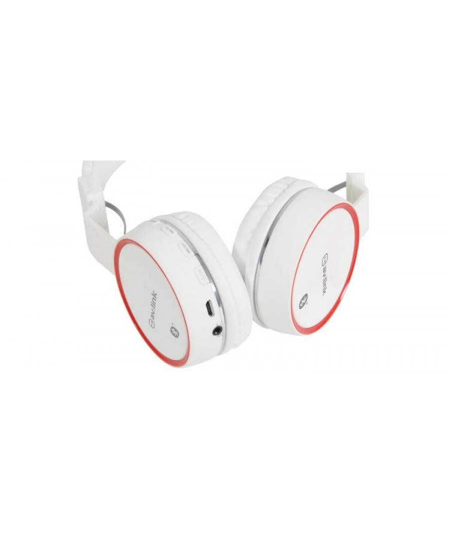 AvLink 100.551UK PBH10 Ασύρματα Ακουστικά Bluetooth Λευκό (Τεμάχιο)