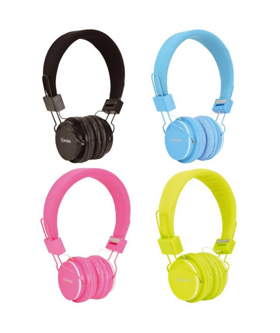 AvLink 100.806UK CH850-BLU Παιδικά Ακουστικά με Ενσωματωμένο Μικρόφωνο Μπλε (Τεμάχιο)