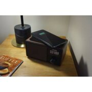 AvLink Fusion Bluetooth Φορητό Ηχείο με Ρολόι, FM και Βάση Ασύρματης Φόρτισης (Τεμάχιο)