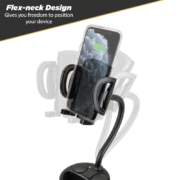 Scosche UH2PCUP PowerHub Cup-Holder Phone Mount and Charging Hub