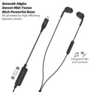 Scosche IDR301LWT-XU2 Dynamic Range Earbuds with Lightning™ Connector