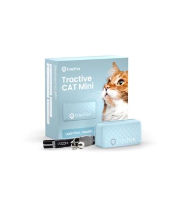Tractive CAT mini GPS Pet Tracker Γάτας με Κολάρο Mint (Τεμάχιο)